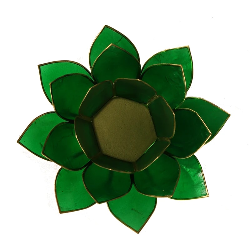 Lotus sfeerlicht | 4e Chakra Anahata Groen – Bild 4