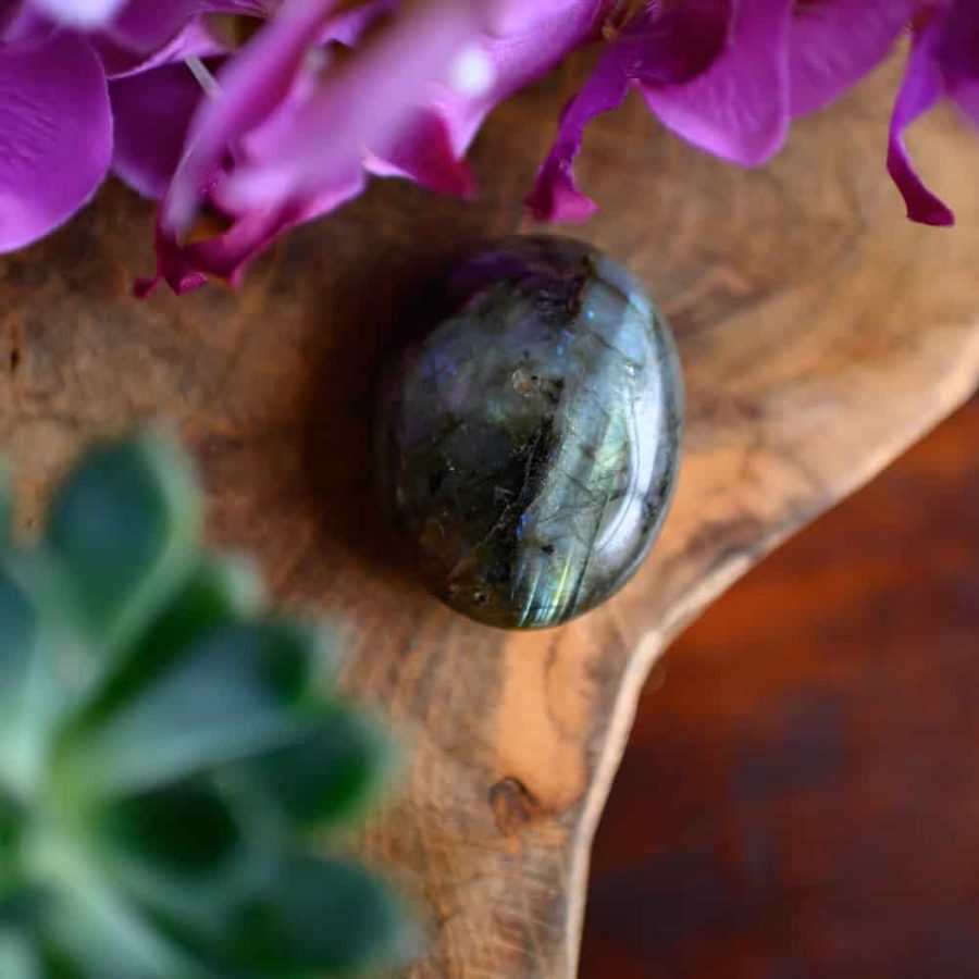 Jumbo Edelsteen Labradoriet Extra Groot – Bild 2