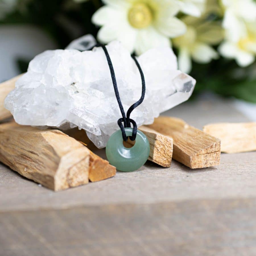 Edelsteen Donut Groene Aventurijn (20 mm) – Bild 4