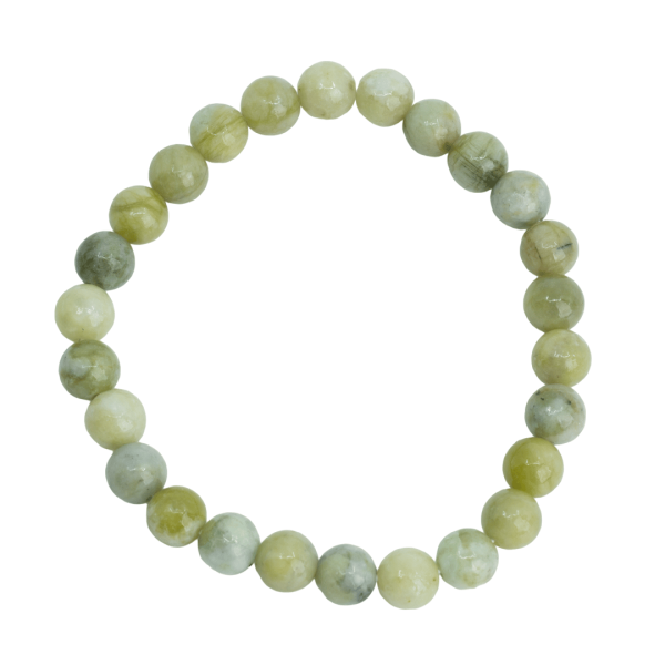 Edelstein-Armband Herren Large Green Jade (8mm, 21 cm)