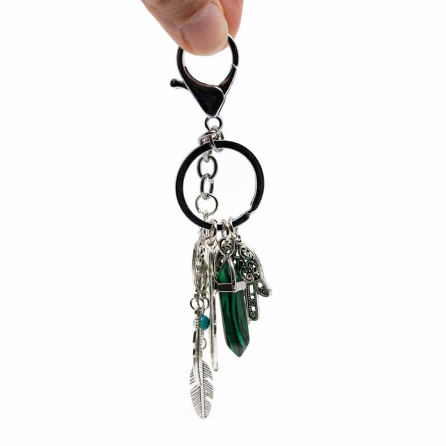 Sleutelhanger Dromenvanger Hamsa & Dubbeleinder – Bild 2