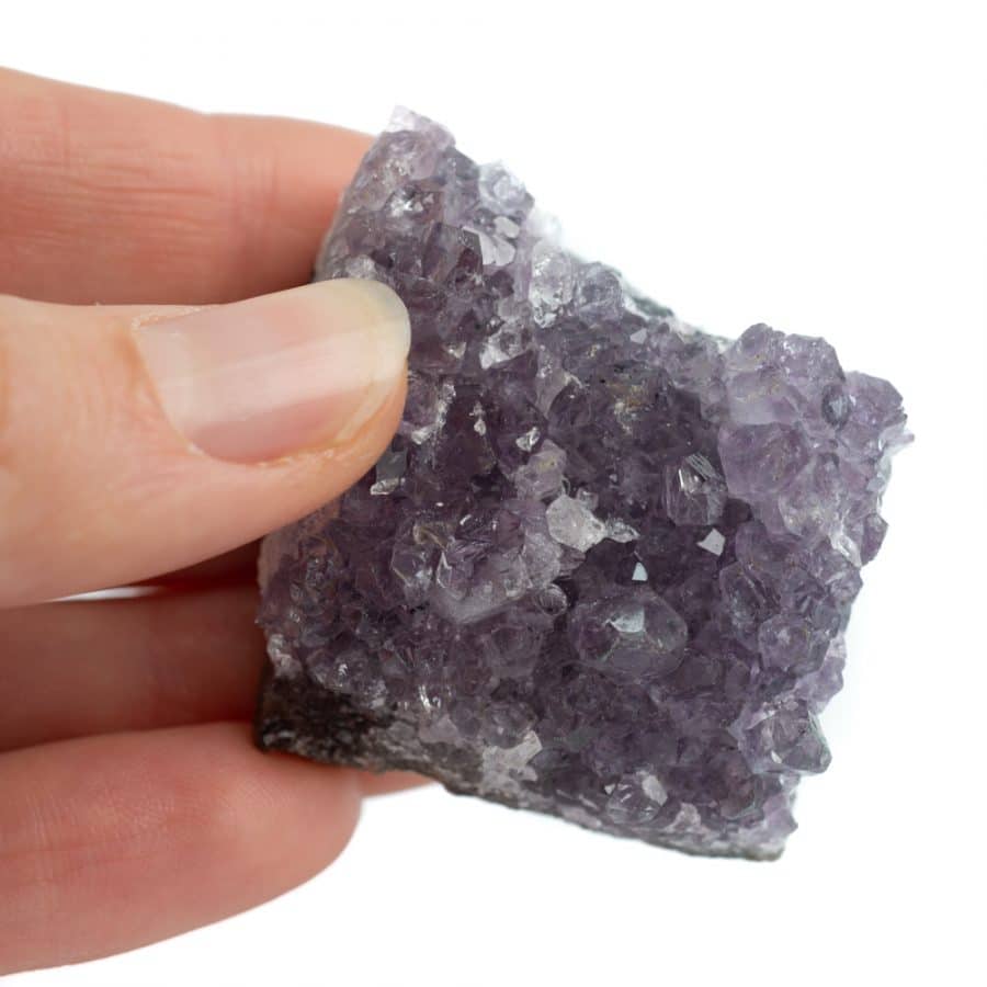 Ruwe Amethist Edelsteen Cluster 40 - 50 mm – Bild 3