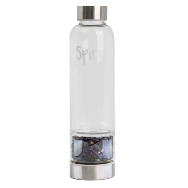 Edelstein-Wasserflasche Amethyst | 400 ml
