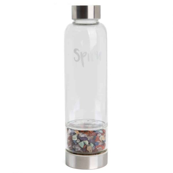 Edelstein-Wasserflasche Mix | 400 ml