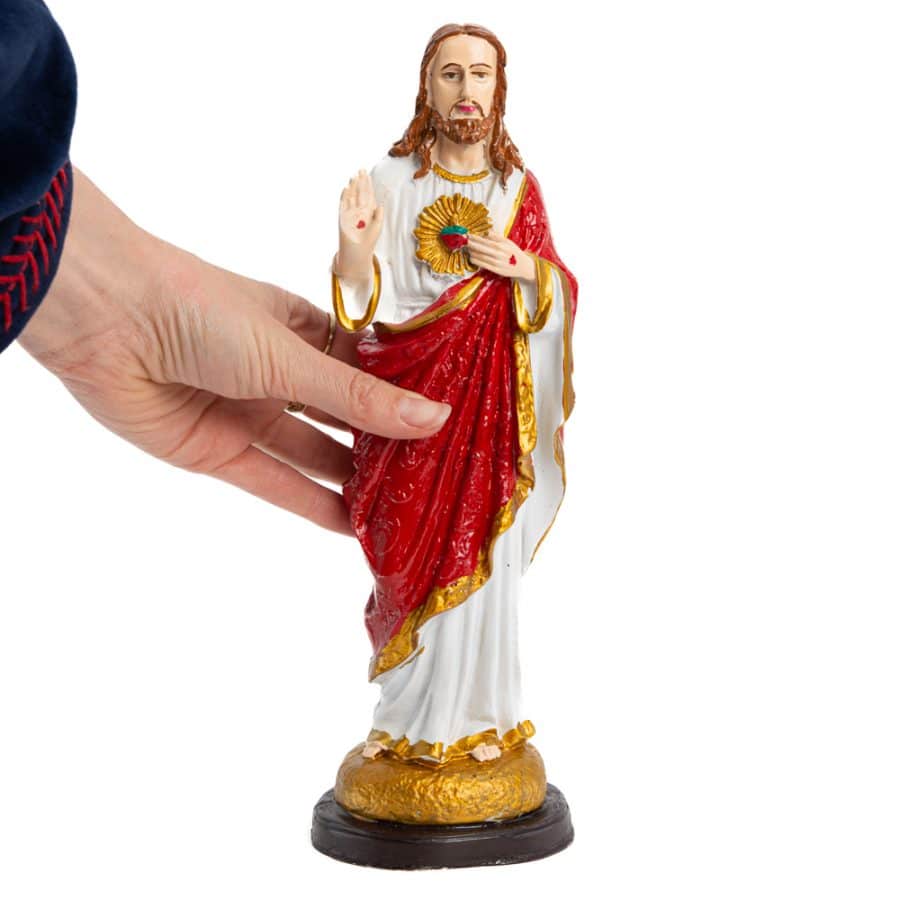 Beeld van Heilig Hart Jezus Christus (30 cm) – Bild 4