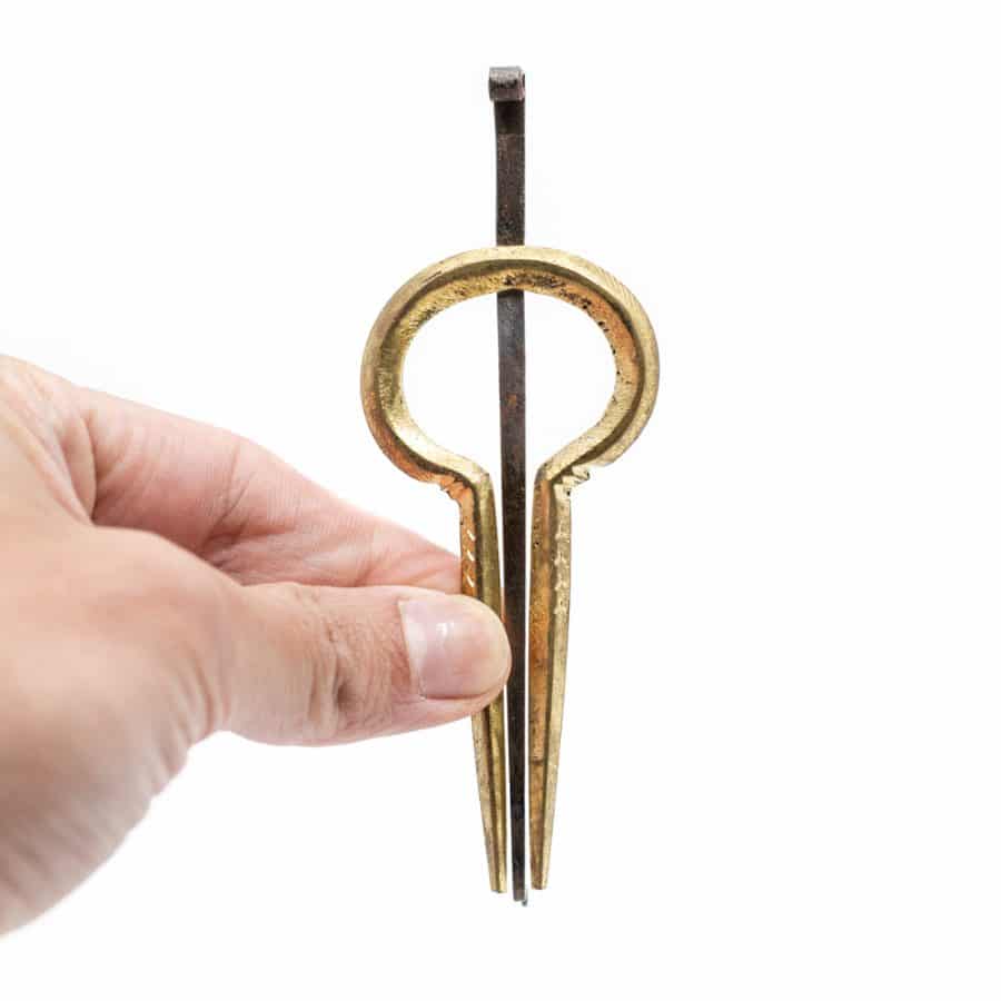 Authentieke Murchunga Mondharp Messing | 10 cm – Bild 3