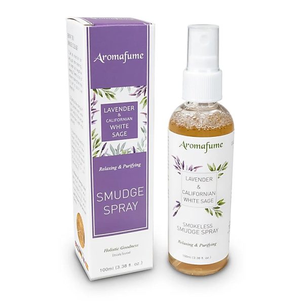 Smudge Spray weißer Salbei & Lavendel Aromafume