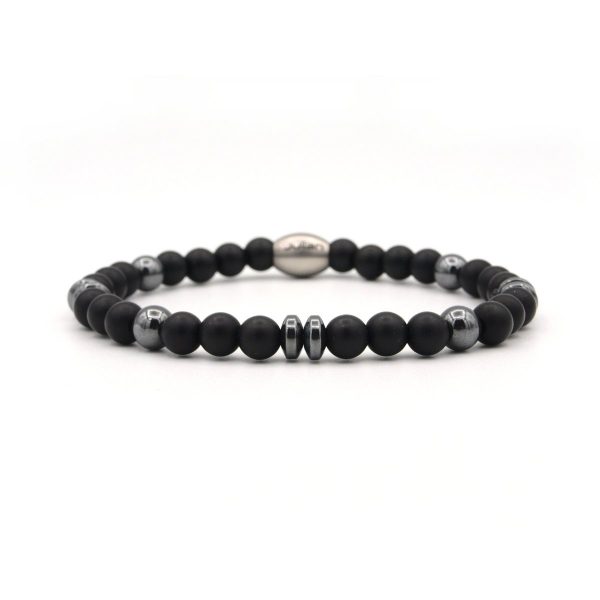 Enam musim matt onyx M|L 18|19 cm Handgelenkgröße