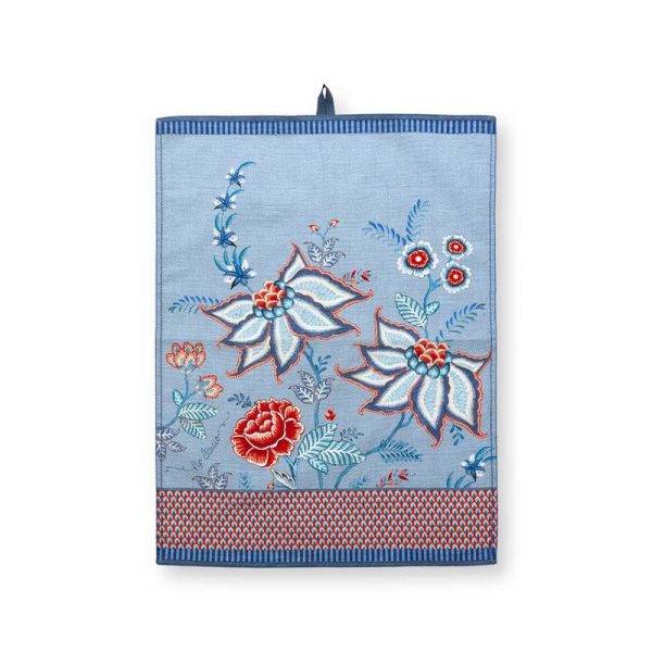 Geschirrtuch Flower Festival Blau 50x70cm