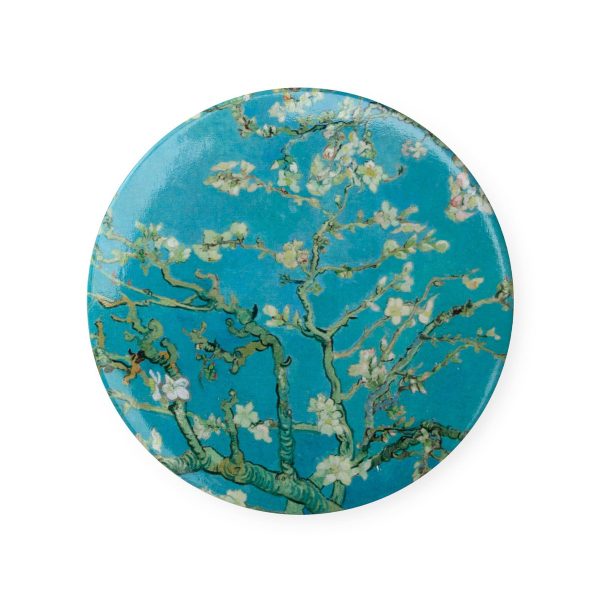 Taschenspiegel, Ø 80 mm, Mandelblüte, Van Gogh