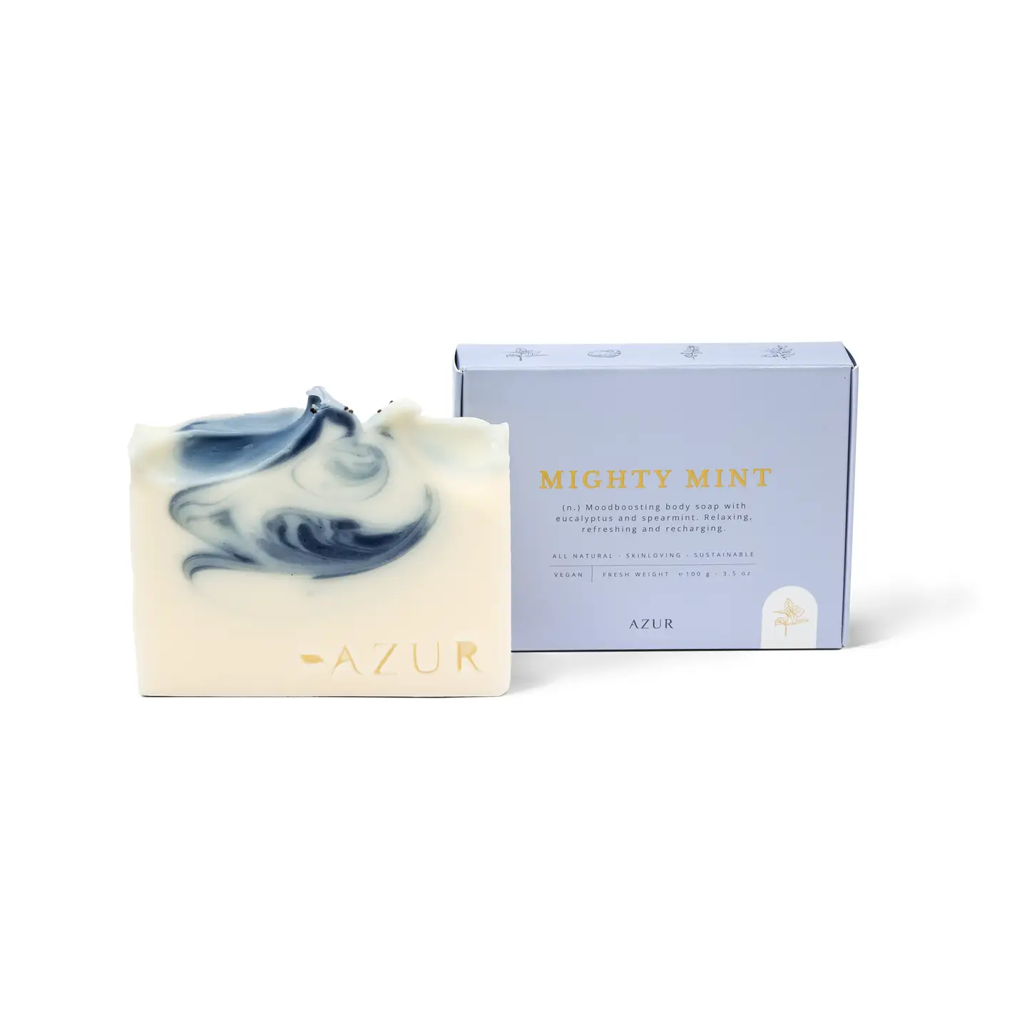 MIGHTY MINT | Body Bar | Naturseife