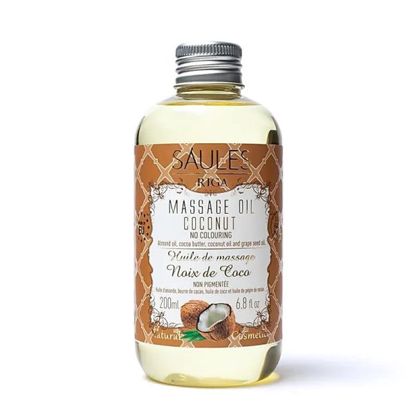Natürliches Massageöl Kokosnuss | 200 ml