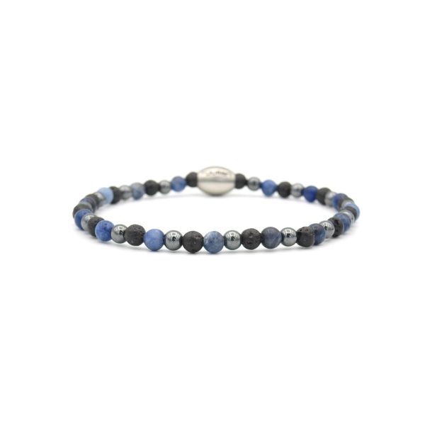 Empat mix blau und schwarz 19 cm Handgelenk Größe (L)
