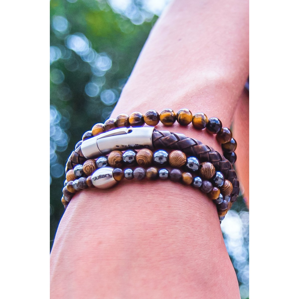 Empat mix brown 18 cm wrist size (M) – Bild 3