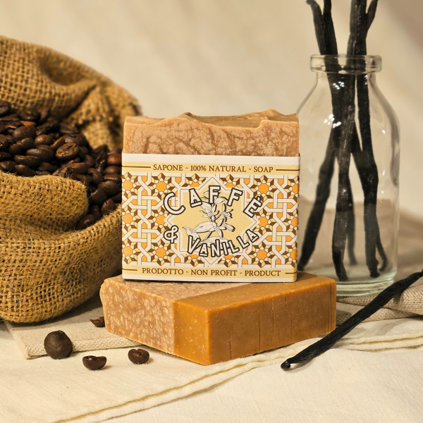 Cold|processed 100% natural soap, 100% profit donated Vanilla and Coffee – Bild 2