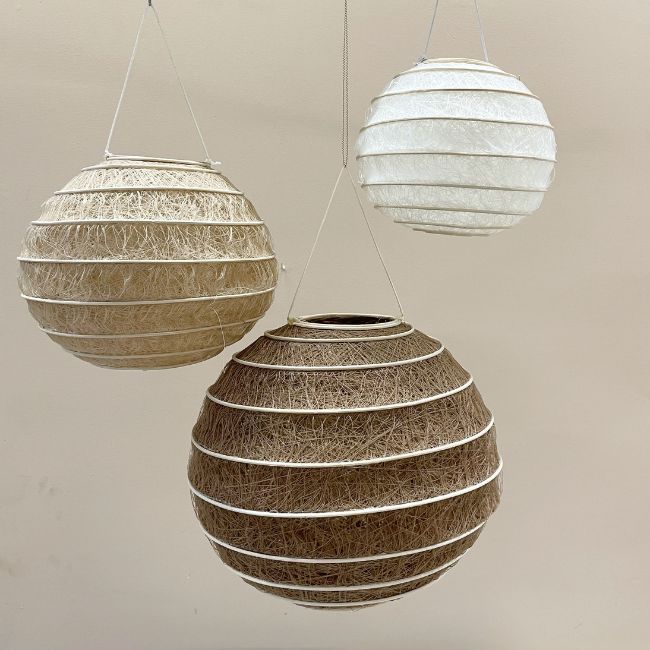 Lampion Wit | 25cm – Bild 3