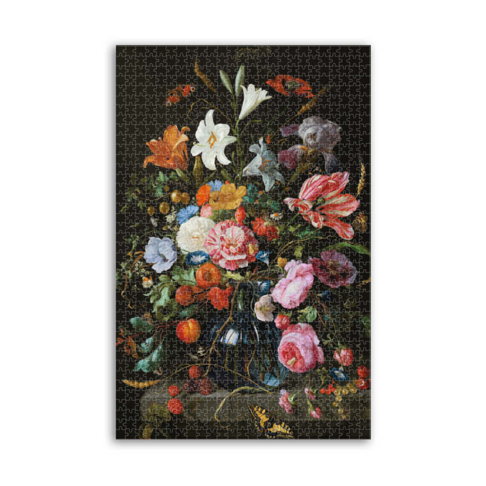 Legpuzzel 1000 stukjes – De Heem Flower Still Life – Bild 2