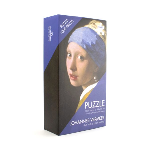 Puzzle 1000 Teile - Vermeer Mädchen mit Perlenohrring