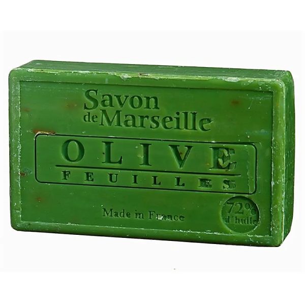 Natürliche Marseiller Seife Olivenblätter | 100 g