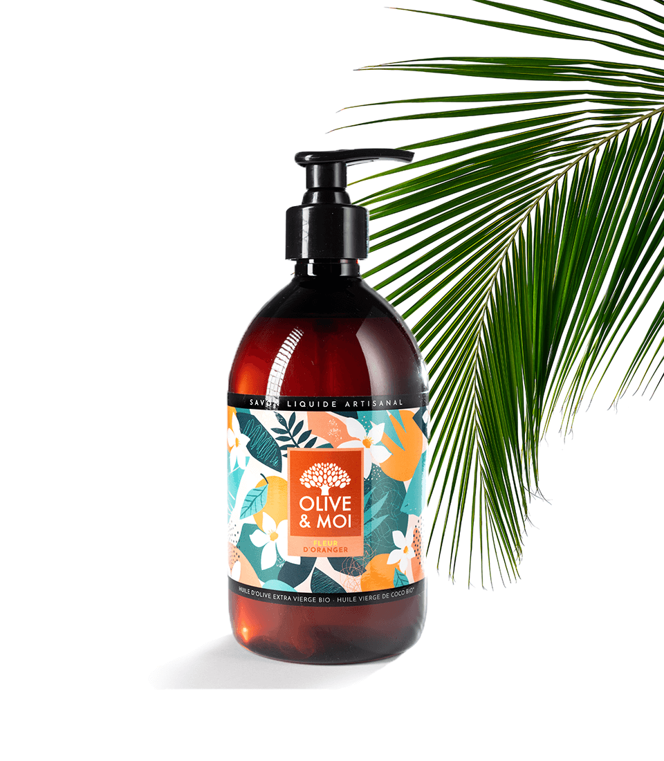 Orangenblüte | Flüssigseife 100% Natives Bio-Olivenöl Extra | 500ml