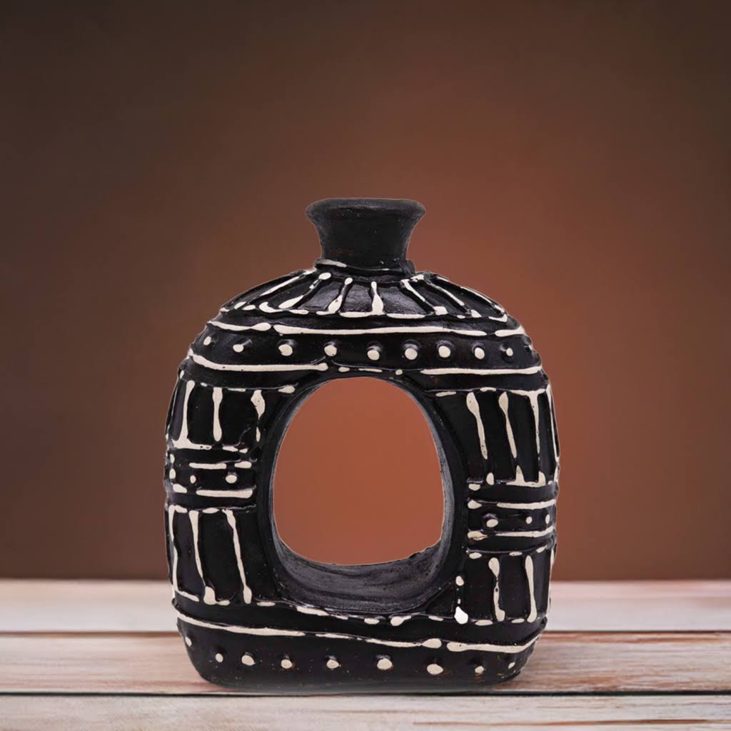 Ovale donutvaas | Chocolade 18cm – Bild 2