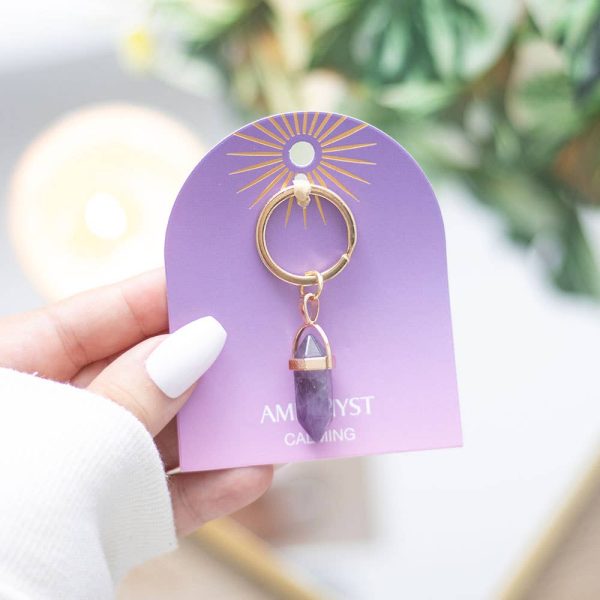 Sleutelhanger | Amethistkristal – Bild 2