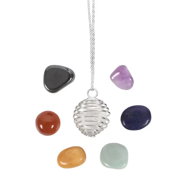 Chakra Edelstein | Halskette Set