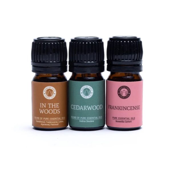 Etherische olie Aromatherapie set Woodsy | 3x5 ml – Bild 2