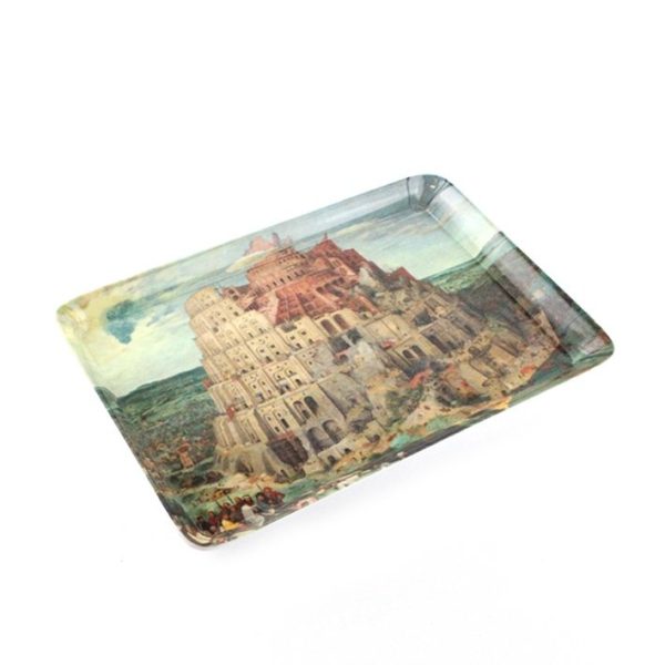 Mini Dienblad | Bruegel Tower of Babel – Bild 2