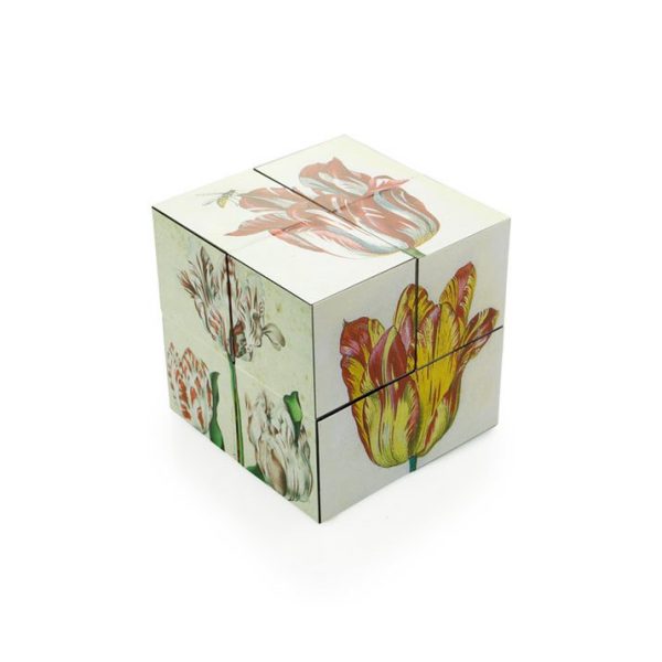 Puzzle-Würfel - Marrel Holländische Tulpen