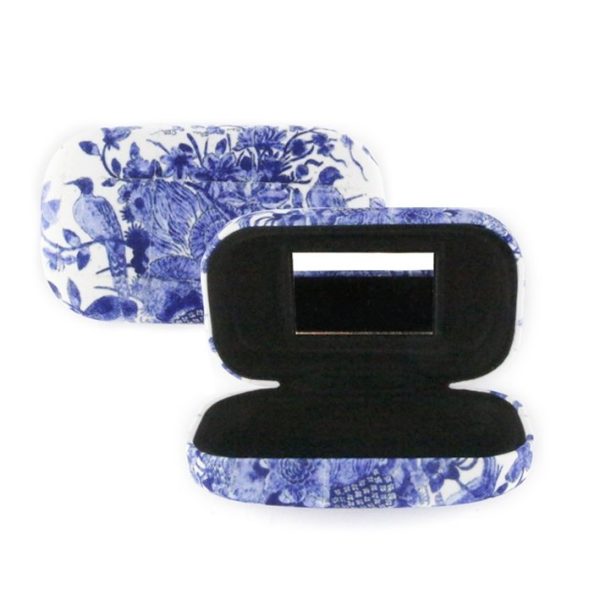 Travel Box - Delfter Blau Kacheln Vögel