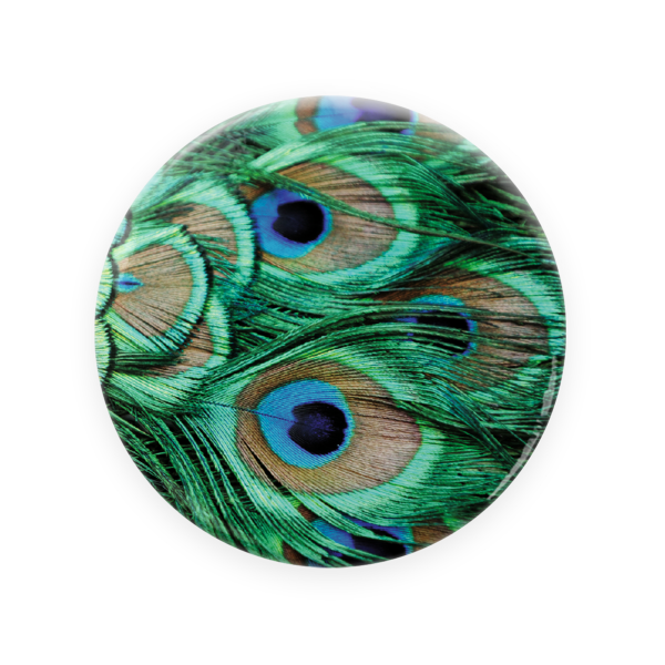 Pocket Mirror | Peacock Feathers – Bild 2