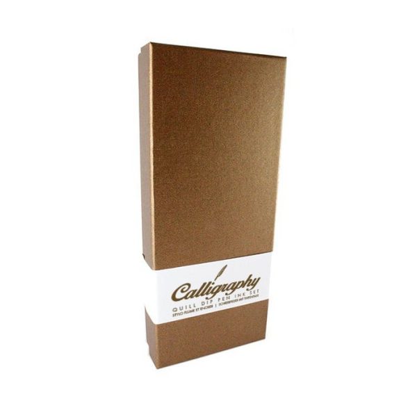 Pheasant Feather Goudbruin | Schrijfveer & Inkt – Bild 2