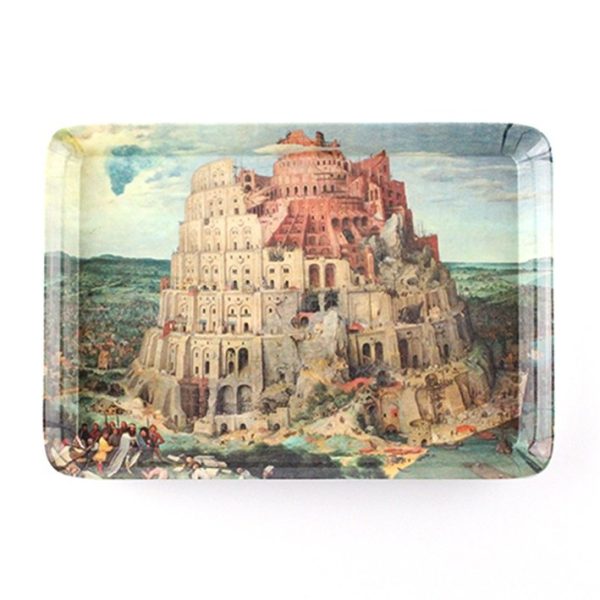 Mini-Tablett | Bruegel Turm von Babel