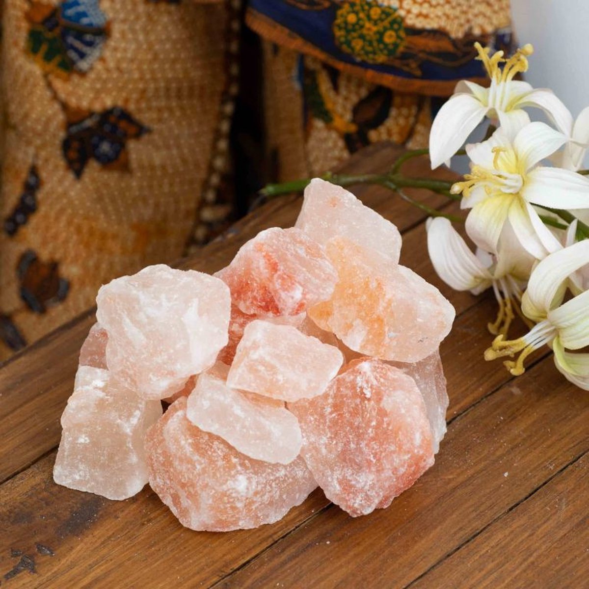 Zoutsteen | Himalaya Ruwe Stukken – 1 KG – Bild 2