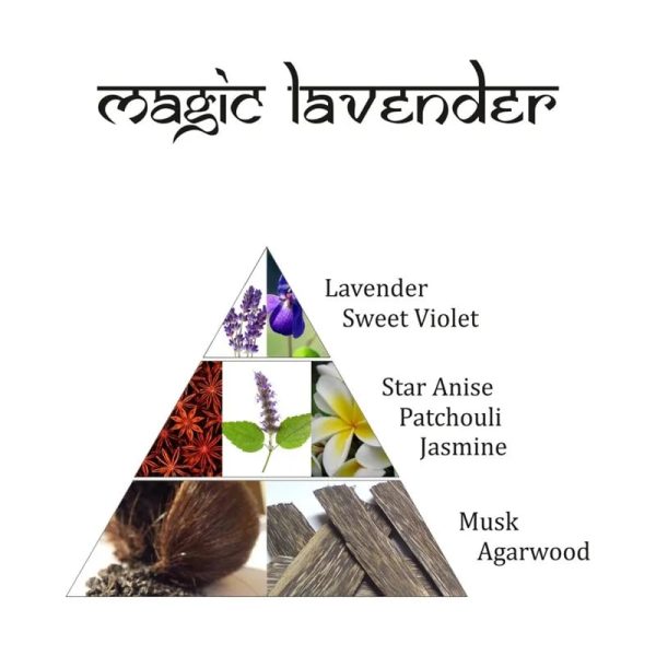 Aromafume Wierookblokjes | Magic Lavender – Bild 2