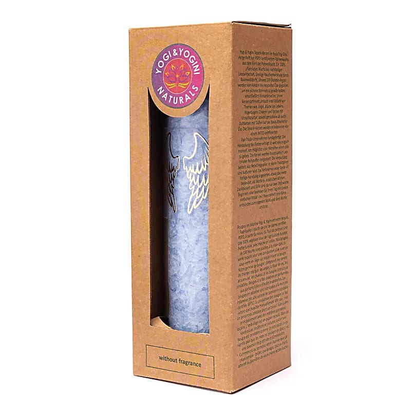 Kaars | Engelenvleugels Lichtblauw (Ongeparfumeerd) – Bild 2