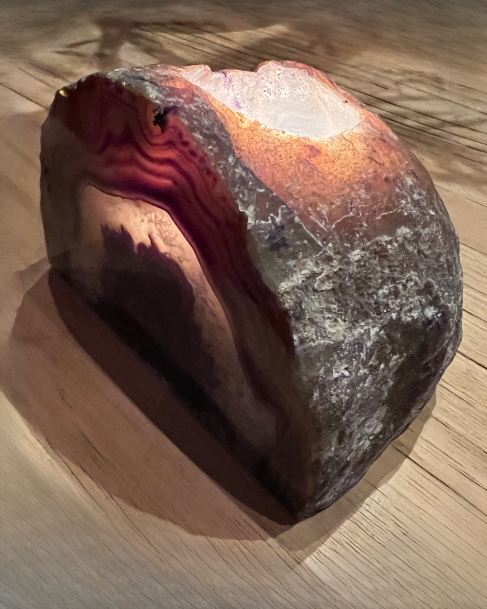 Theelichthouder | Agaat Paars – Bild 3