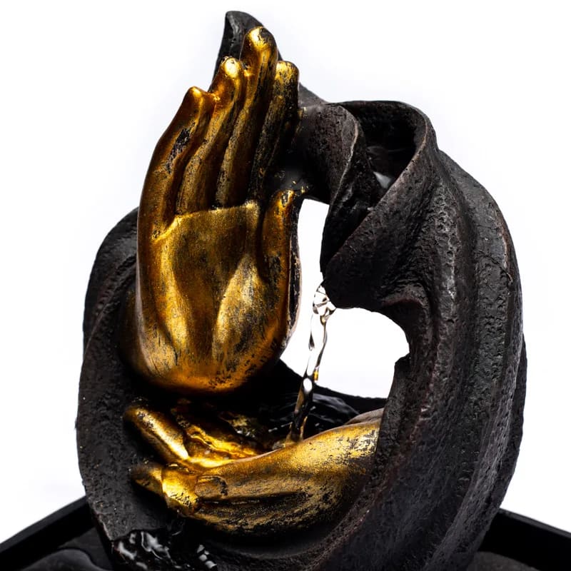 Waterfontein Compassie Mudra | 13.3×13.3×20 cm – Bild 2