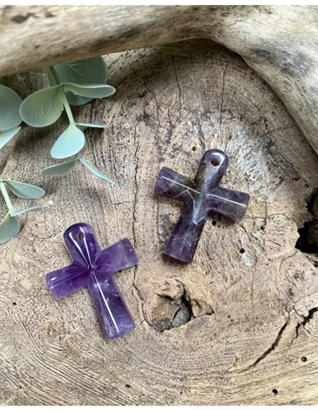 Ankh Hanger | Amethist 4 cm – Bild 2