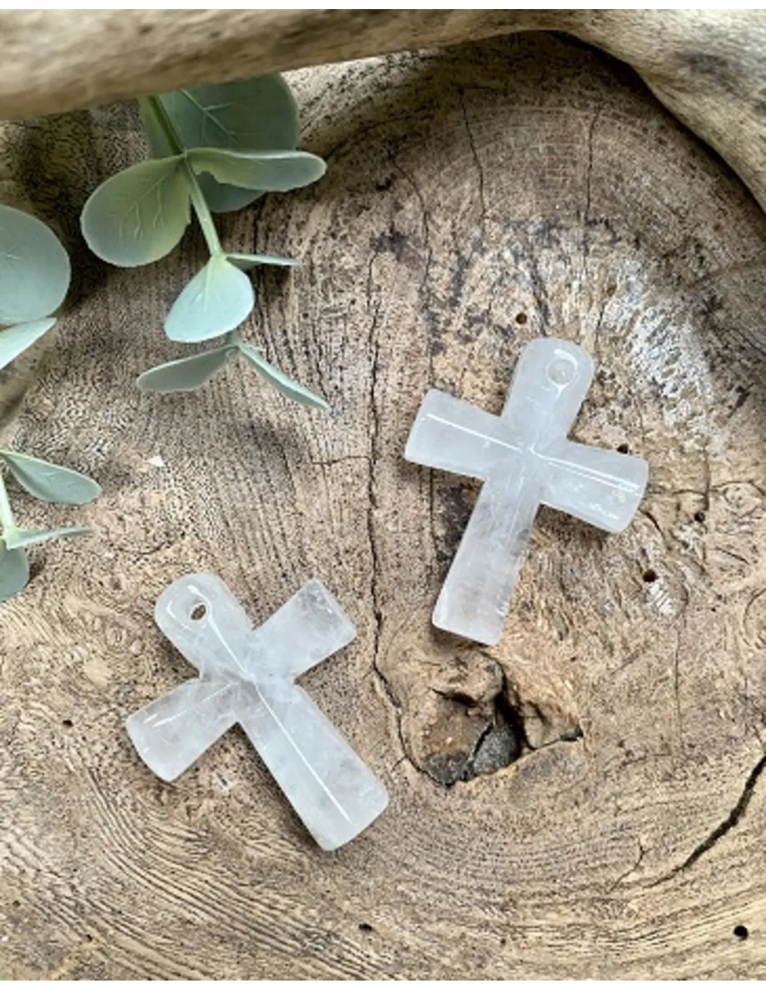 Ankh Hanger | Bergkristal 4 cm – Bild 2