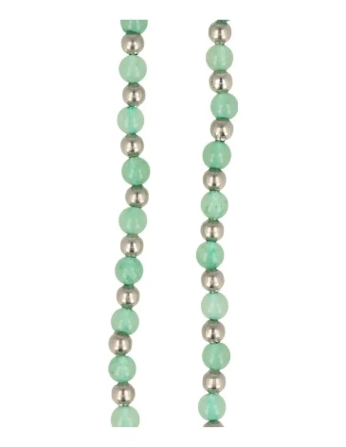 Armband | Aventurijn Groen Ibiza Love 4 mm – Bild 2