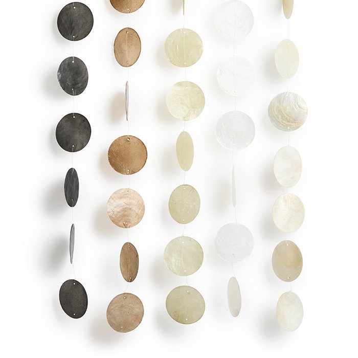 Schelpenslinger Capiz Small | Warm Gold – Bild 2