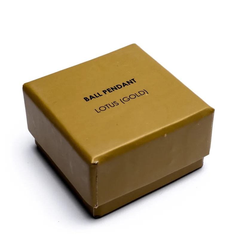 Zwangerschapshanger | Lotus Bola Goudkleur – Bild 2