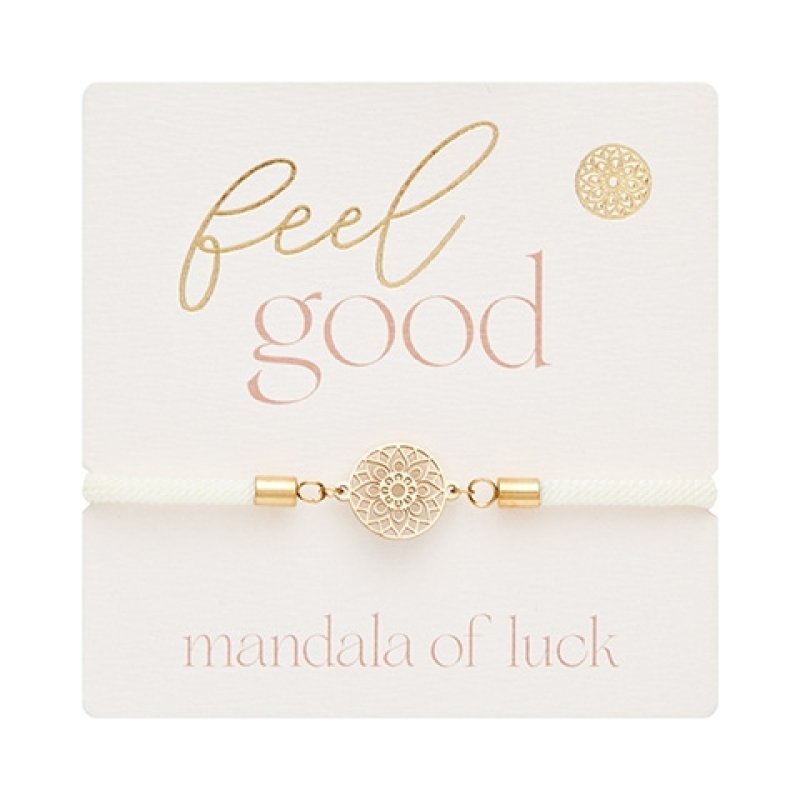 Armband | Feel Good Mandala | Goud – Bild 3