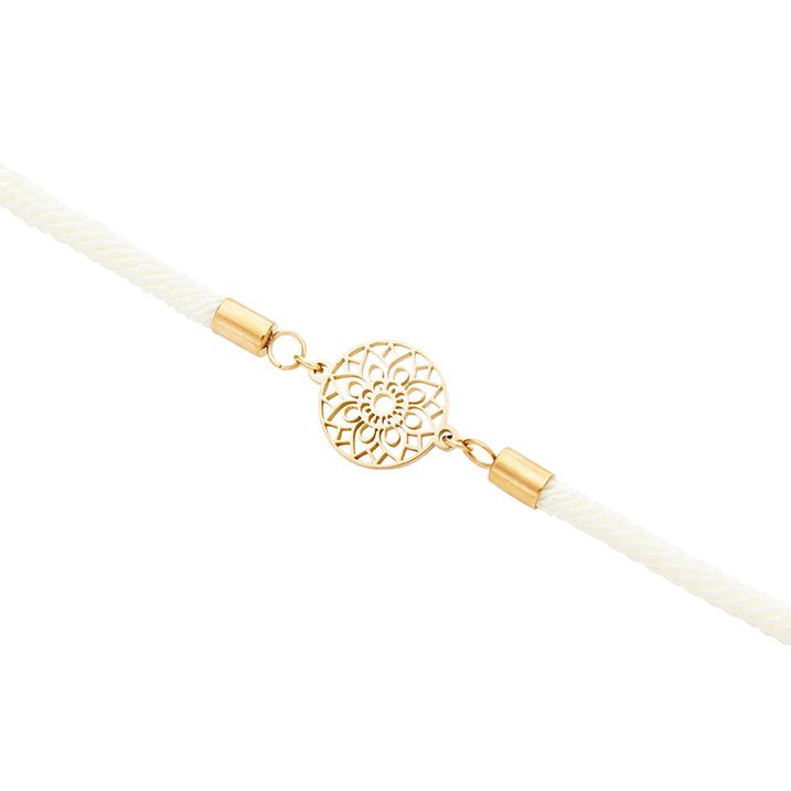 Armband | Feel Good Mandala | Goud – Bild 2