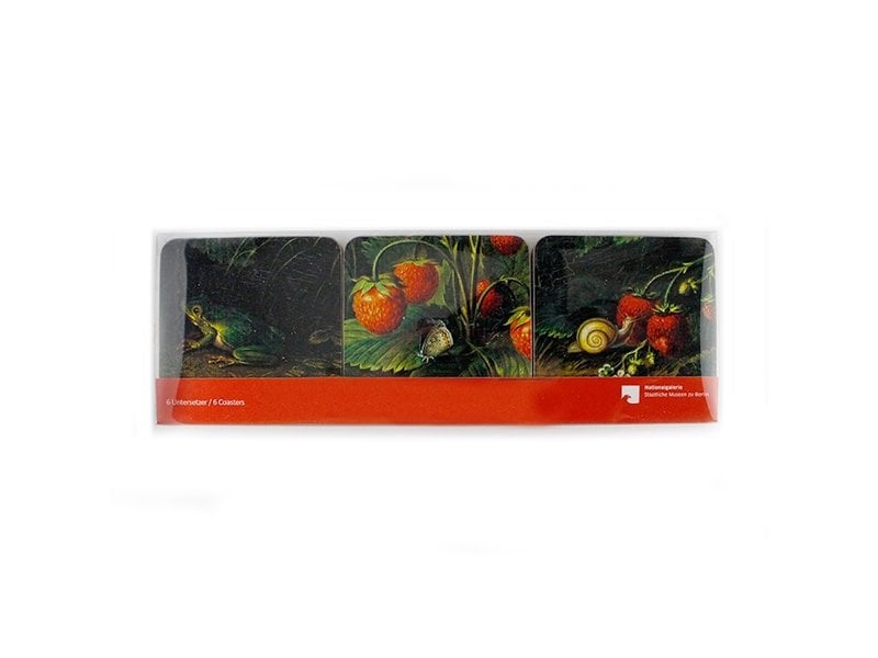 Onderzetters | Schlesinger Aardbeien | Set van 6 – Bild 2