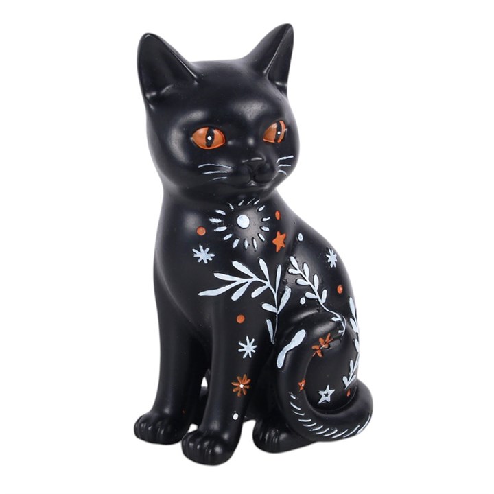 Decoratiebeeld | Zwarte Kat Folk Art | 14 cm – Bild 2