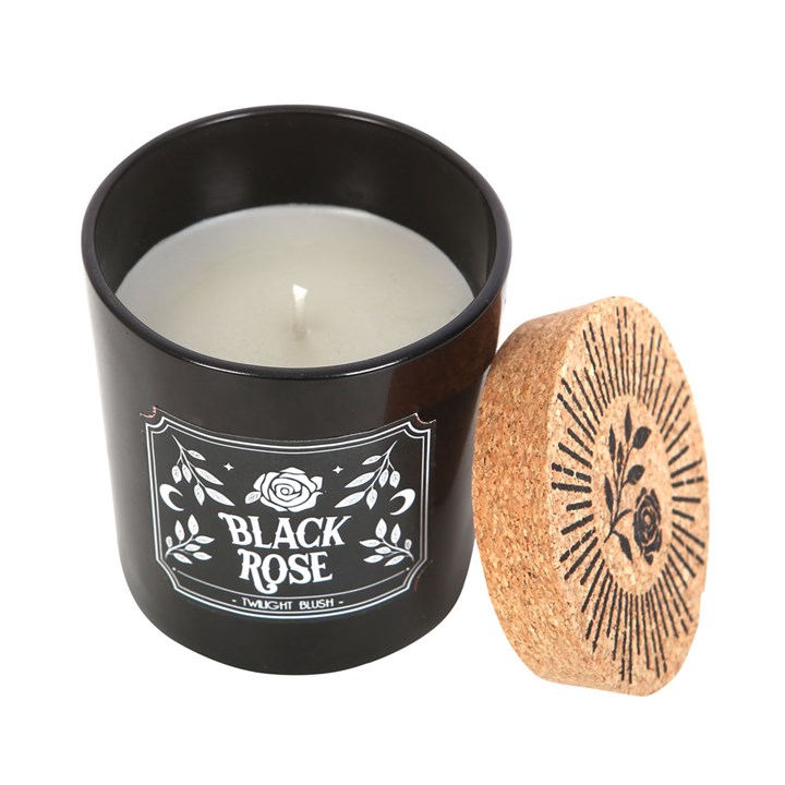 Geurkaars | Black Rose Twilight Blush | 21 uur – Bild 2