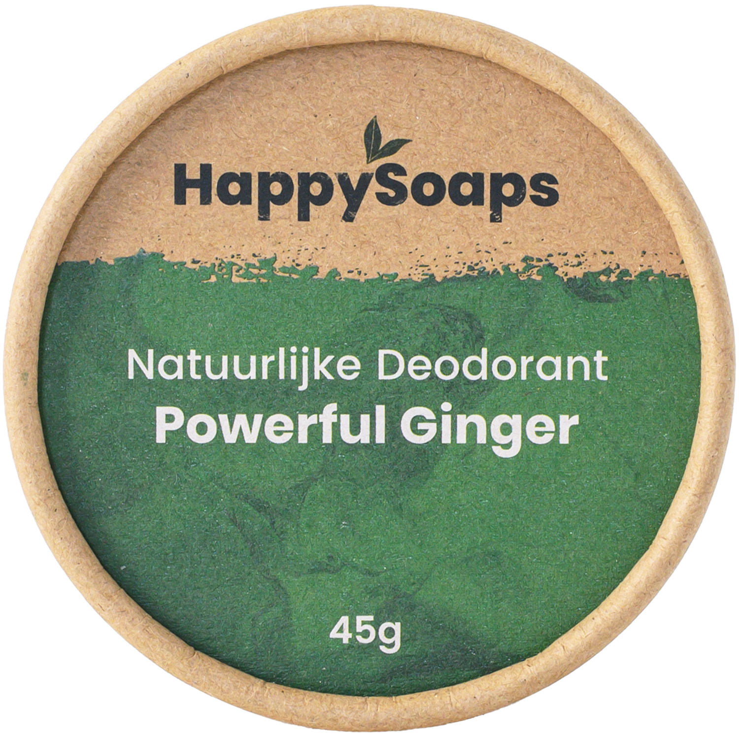 Natürliches Deodorant | HappySoaps Powerful Ginger | 45 g